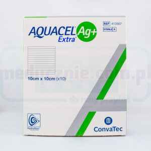 Пов'язка Aquacel Ag Plus Extra 10*10см зі сріблом 1шт